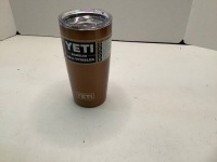 Yeti Ramber 20oz Tumbler, Broken Lid, Ecommerce Return