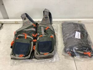 Lot of (2) Fly Fishing Vests