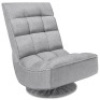 Folding Floor Gaming Chair w/ 360-Degree Swivel, 4 Adjustable Positions. Appears New