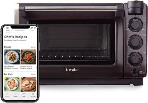 Tovala Gen 2 Smart Steam Large Countertop WiFi Covection Oven, Toast, Steam, Bake, Broil and Reheat
