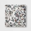 Threshold Printed&nbsp;Flannel Floral Sheet Set, Twin&nbsp;