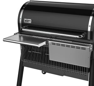 Weber SmokeFire EX6 Folding Front Shelf, Silver