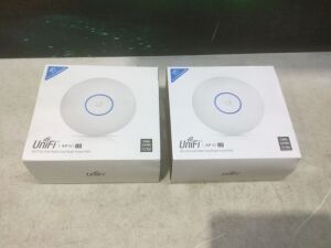 Lot of (2) Ubiquiti Unifi Ap-AC Long Range - Wireless Access Point - 802.11 B/A/G/n/AC (UAP-AC-LR-US),White