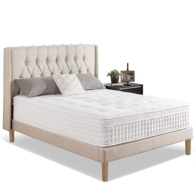 Zinus Euro Top 13” Hybrid Mattress, Queen