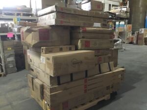 Pallet of BCP Mismatched A/B/C Boxes