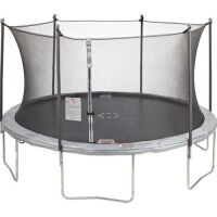 AGame 12 ft Round Trampoline with Enclosure