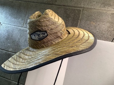 HUK Camo Patch Straw Hat, Ecommerce Return