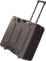 Gator Cases Pro Series Rotationally Molded 8U Rolling Rack Case with 19" Depth, Tow Handle & Recessed Wheel. Appears New