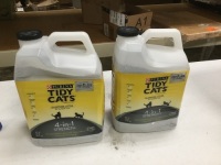(2) 20-Pound Jugs of Tidy Cats Clumping Litter