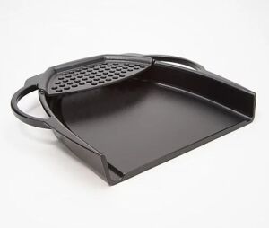 Lot of (2) Cook's Essentials Cast-Iron Plancha 