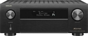 Denon AVR-X4500H Receiver - 8 HDMI In /3 Out, High Power 9.2 Channel Amplifier (125 W/Ch) | Dolby Surround Sound, Music Streaming with Alexa + HEOS