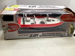 Nitro Z21 R/C Fishing Boat, Ecommerce Return