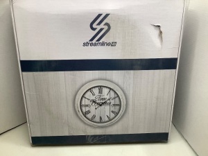 Streamline VIP Wall Clock, Appears New