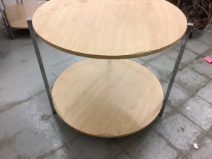 Large Display Table, Some Damage in edges of Table