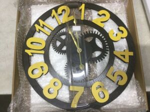 GoodTime 16" Large 3D Wall Clock 