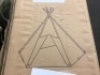 White Canvas Teepee, Appears New