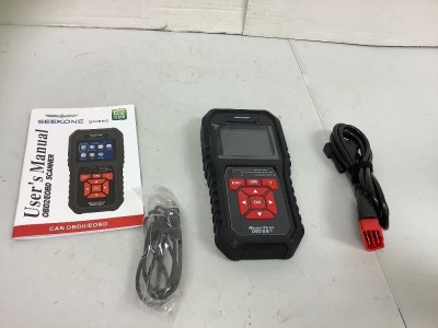 SeekOne Next Gen OBD II & Can Scan Tool, E-Commerce Return, Powers Up