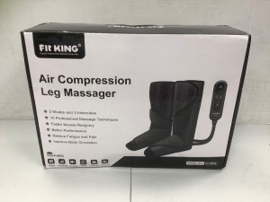 Air Compression Leg Massager, E-Commerce, Powers Up