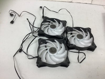 Lot of (3) Computer Cooling Fans, E-Commerce Return