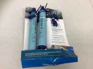 2 Pack Lifestraws, Appears New