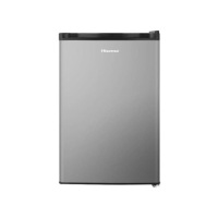 Hisense&nbsp;2.7-cu ft Freestanding Mini Fridge (Silver). No Box. Tested. Appears New