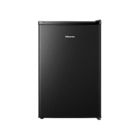 Hisense&nbsp;4.4-cu ft Freestanding Mini Fridge (Black Stainless Steel). Missing Two Shelves. Tested. E-Commerce Return.