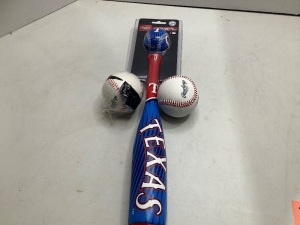 Rawlings Mini Softee Bat & Ball Set, Appears New