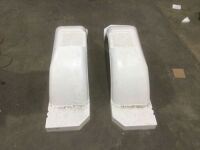 Lot of (2) Tie Down Engineering Plastic Fenders