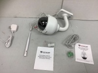 Dericam HD WiFi IP Camera, Powers Up, E-Commerce Return