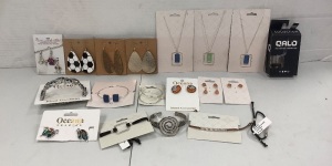 Lot Of (10) MISC Jewelry, E-Commerce Return, Appears New