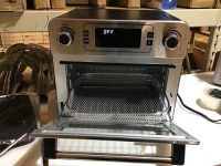 Aobosi Toaster Oven Air Fryer Oven Toaster Convection Oven Digital Countertop Rotisserie Oven Pizza Oven 10-in-1 Multi-Function Toast/Roast/Broil/Bake/Dehydrate|Large 24Qt|Recipe|1700W 16x13x16". Powers on/Not Tested Further.&nbsp;