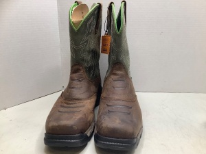 Ariat Work Boots, Waterproof, Size 9, Ecommerce Return