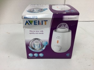 Philips Avent Bottle Warmer, Powers Up, E-Commerce Return