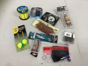 Lot of (10) Fishing Misc., E-Commerce Return