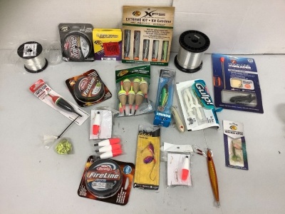 Lot of (20) Fishing Misc, E-Commerce Return