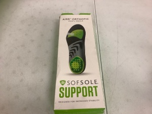 Airr Orthotic Mens Insole, Large, E-Comm Return