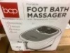 Portable Foot Bath Massager w/ Temperature Control