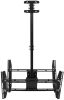 Double Screen TV Ceiling Mount Bracket for 37"-70" TVs