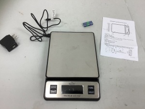 Weighmax 90 LB Stainless Steel Digital Postal Scale, Powers Up, E-Commerce Return