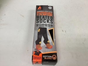 Action Heat Rechargeable Battery Heated Socks, XXL, Used/E-Commerce Return