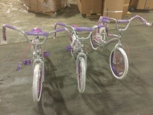 Lot of (3) Kids Bikes - For Parts or Repair 