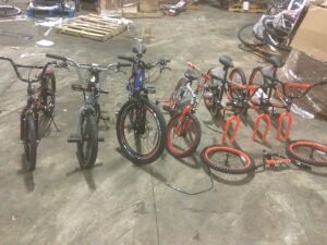 Lot of (7) Bikes - For Parts or Repair 