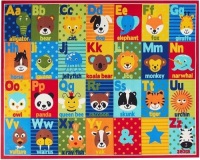 Smithsonian ABC Rug, 8' x 10'. NEW