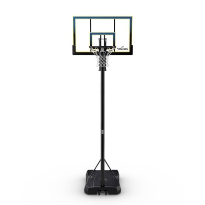 Spalding 44" Polycarbonate Portable Basketball Hoop