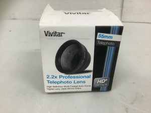 55mm Telephoto Lens, E-Comm Return