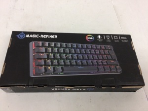 Magic Refiner Gaming Keyboard, Powers Up, E-Commerce Return