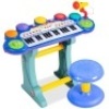 37-Key Kids Electric Keyboard w/ Microphone, Stool&nbsp;