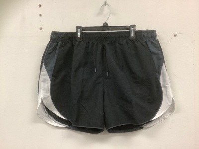 Womens Athletic Shorts, Size XL, E-Comm Return