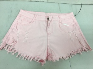 Womens Denim Shorts, XL, E-Comm Return