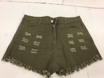 Womens Denim Shorts, XL, E-Comm Return